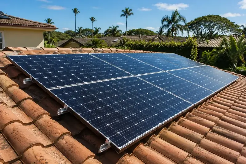 Installation de panneaux solaires à Chamborigaud