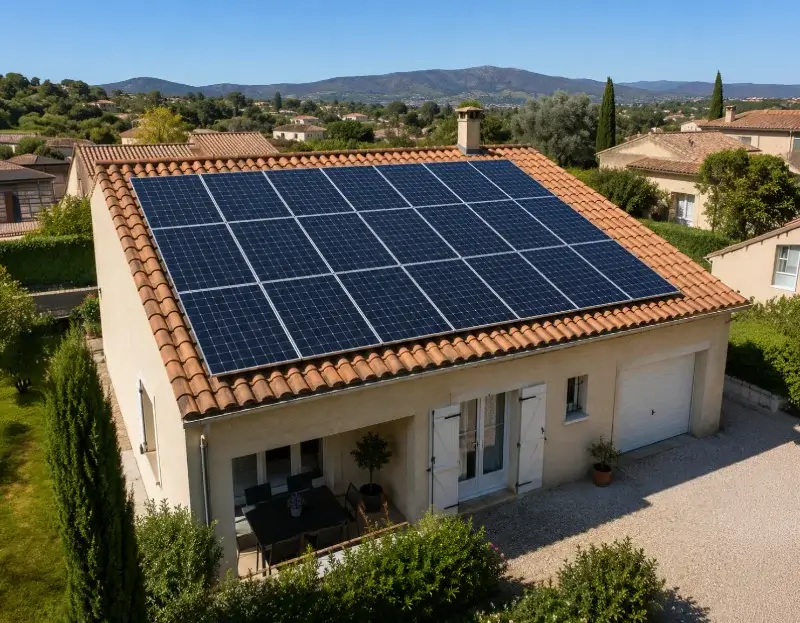 Prime à l'autoconsommation panneaux solaires Chamborigaud — aide financière de l'État